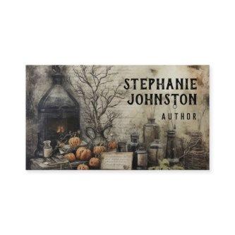 Simply Gothic Dark Horror Witchy Style Personal Calling Card