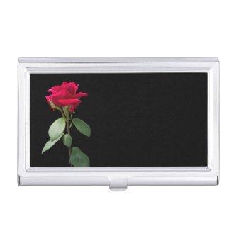 Single red rose case for