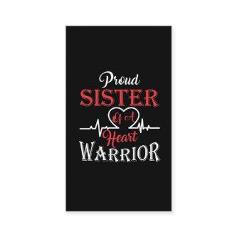 Sister of a Heart Warrior Post Heart Surgery