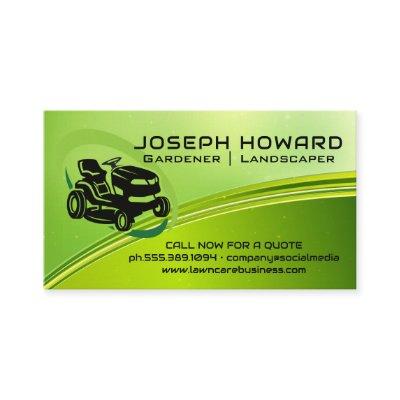 Sitting Lawn Mower | Green Background