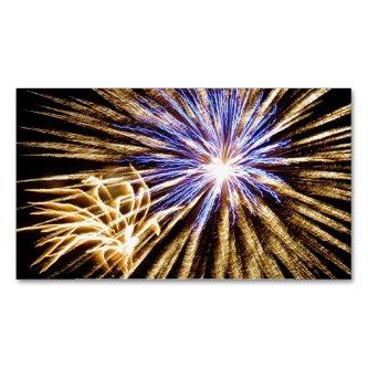 Sizzling Fireworks Display  Magnet