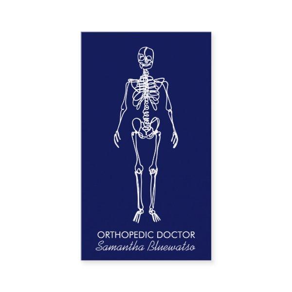 Skeleton orthopedic Dark Blue Navy doctor