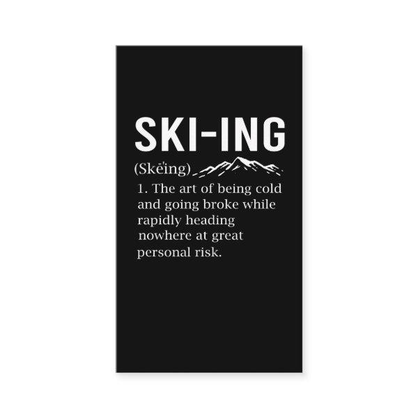 Ski Humor Skiing Funny Winter Sport Joke