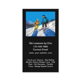 Ski Slope Lessons Instructor