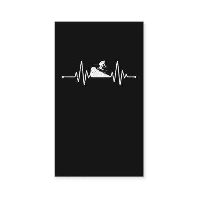 Skiing Mountains Ski Heartbeat Winter Sports