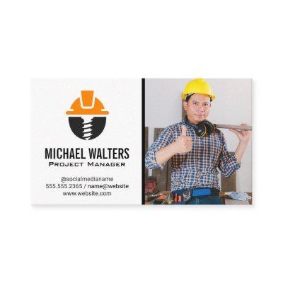 Skilled Worker | Construction Logo