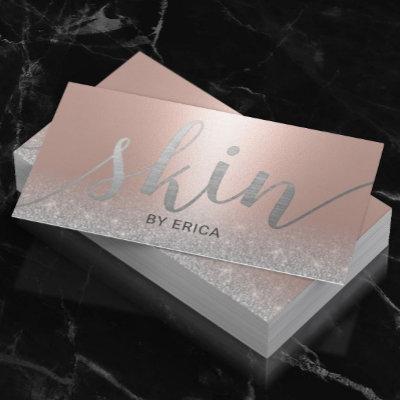 Skincare Salon Spa Esthetician Blush Rose Gold