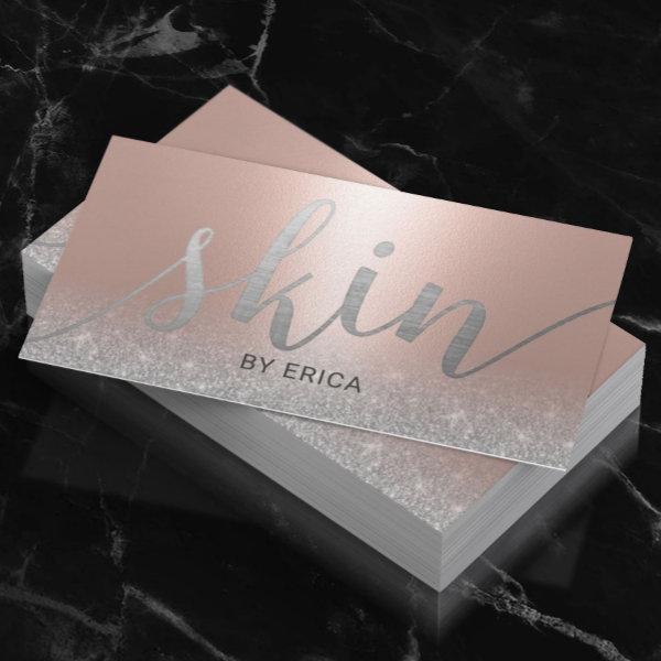 Skincare Salon Spa Esthetician Blush Rose Gold
