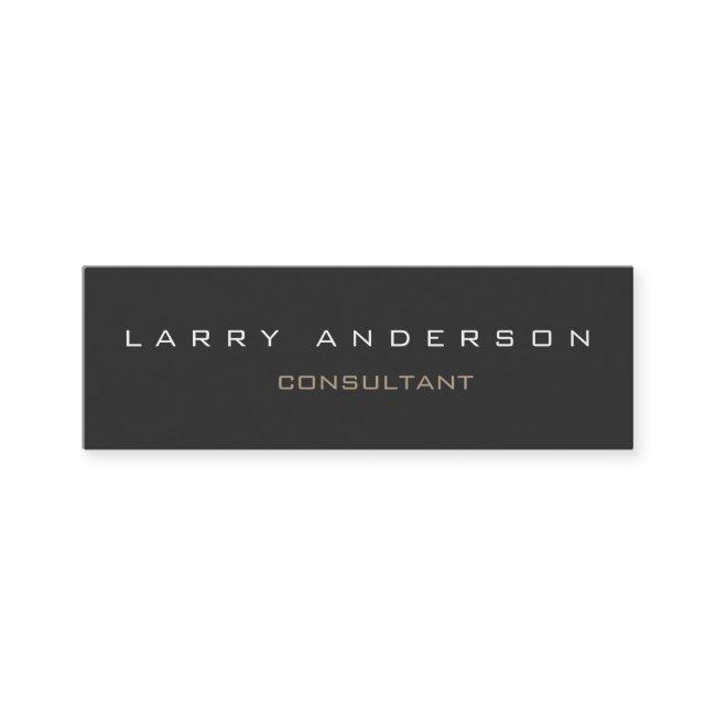 Skinny Double-sided Grey Consultant