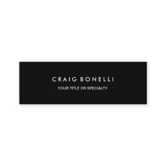 Skinny Elegant Black Color Standard