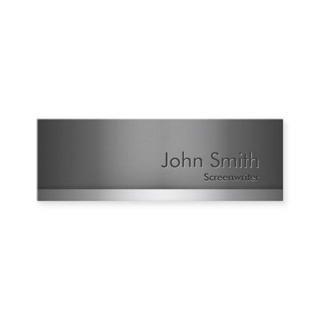 Skinny Metal Screenwriter