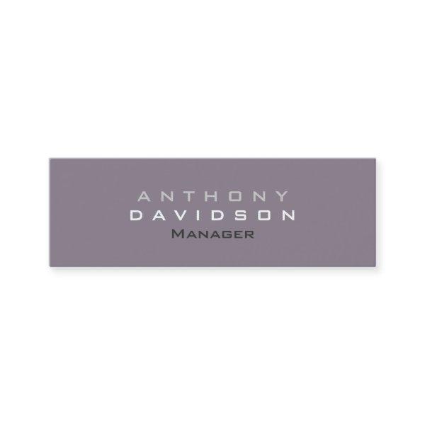 Skinny Rocket Metallic Gray Monogram