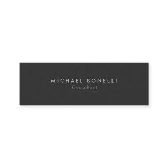 Skinny Slim Plain Grey Minimalist