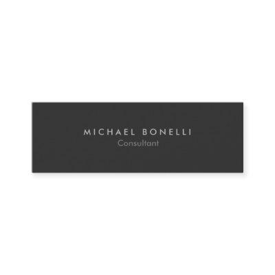 Skinny Slim Plain Grey Minimalist
