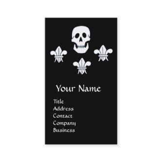 SKULL,FLEUR DE LISE /ANTIQUE PIRATES TREASURE MAPS