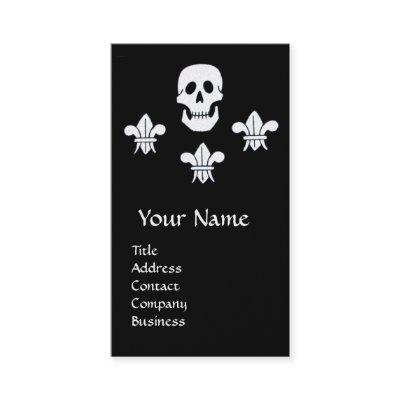 SKULL,FLEUR DE LISE /ANTIQUE PIRATES TREASURE MAPS