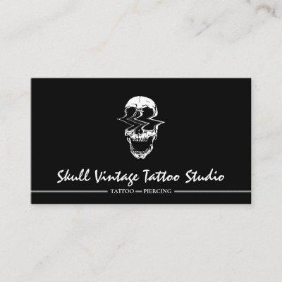 Skull Vintage Abstract Horror skeleton head