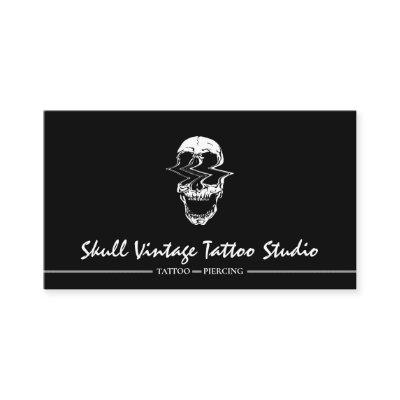 Skull Vintage Abstract Horror skeleton head