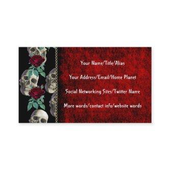 Skulls and Flowers