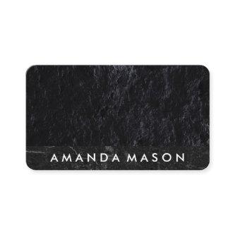 Slate Black Rock | Interior Designer