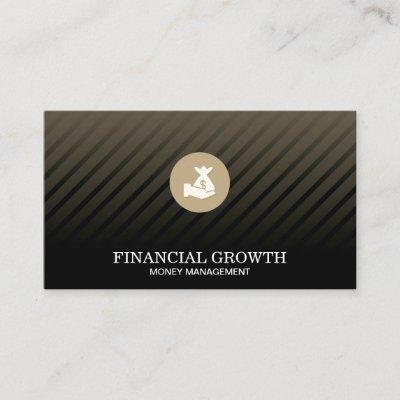 Sleek Executive Money Icon | Financial Investor