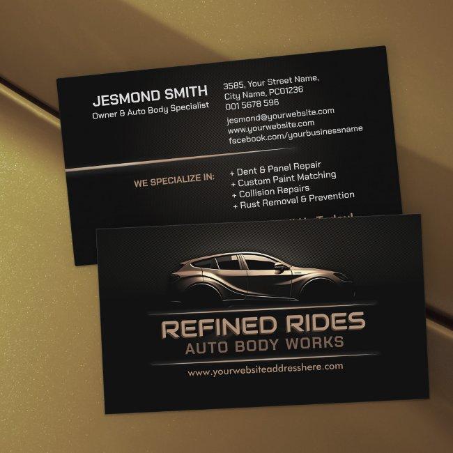 Sleek Modern Auto Body Work