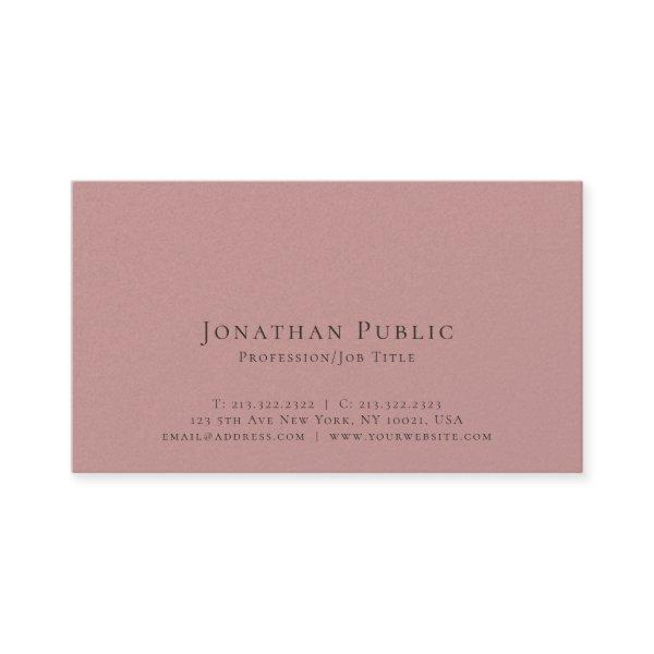 Sleek Plain Professional Modern Elegant Luxury