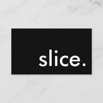 slice. pizza discount card
