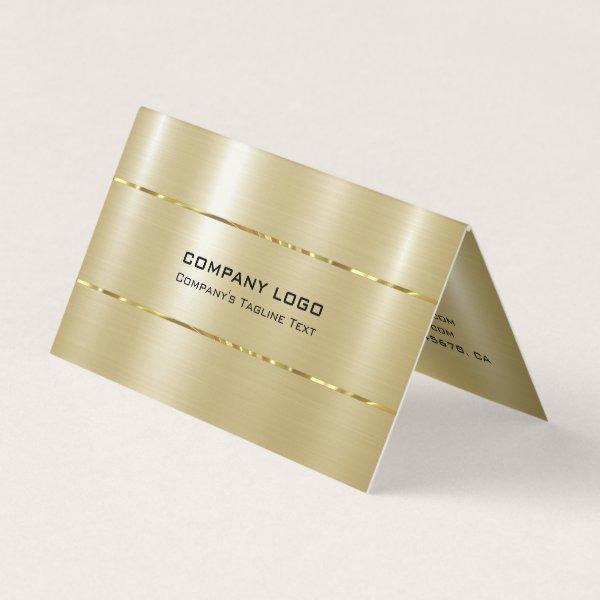 Slick gold background