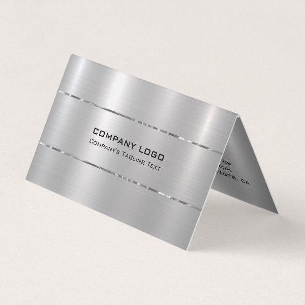 Slick silver background