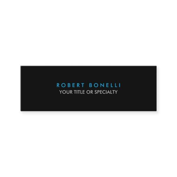 Slim Black White Blue Standard