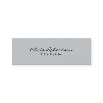Slim Grey Modern Trendy Stylish