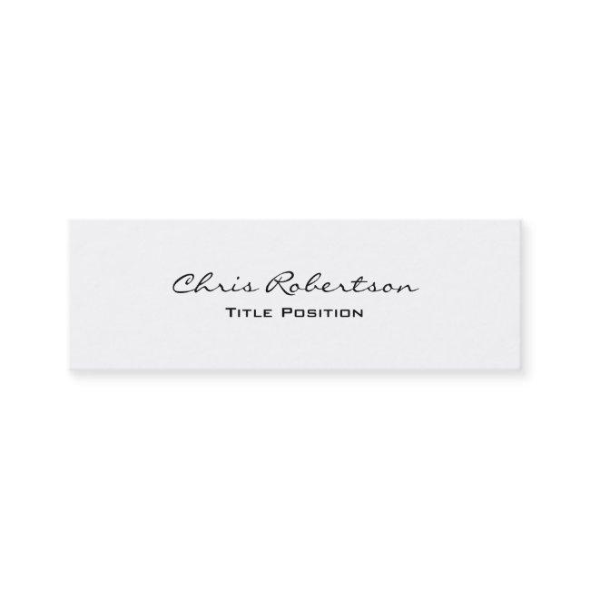 Slim Modern Trendy Stylish