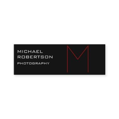Slim Monogram Plain Photographer