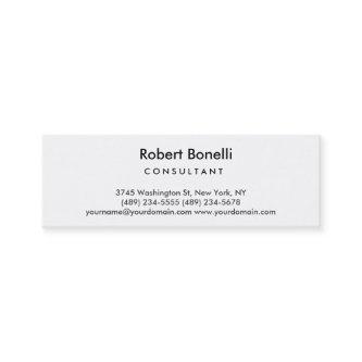 Slim Skinny Plain Modern Consultant