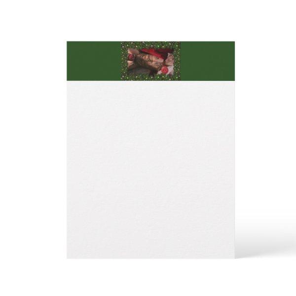 SlipperyJoe candy canes male chest lollipop colorf Letterhead