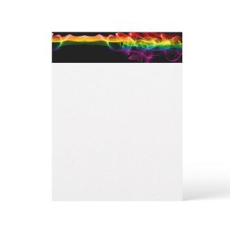 SlipperyJoe's smoke vivid rainbow-colors celebrate Letterhead