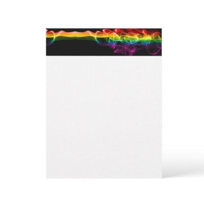 SlipperyJoe's smoke vivid rainbow-colors celebrate Letterhead