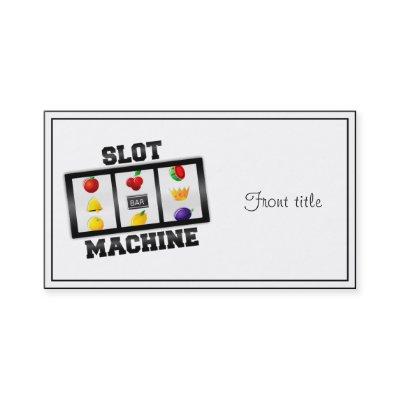 Slot Machine Tilted Icon