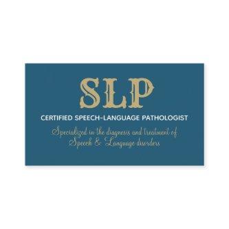 SLP  serving tots to teens