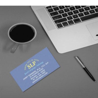 SLP  serving tots to teens