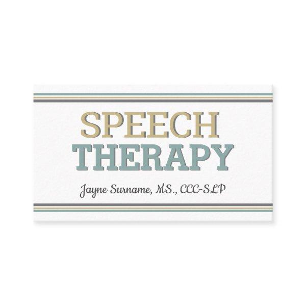 SLP cards! Speech Therapy