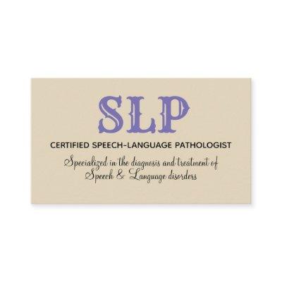 SLP custom