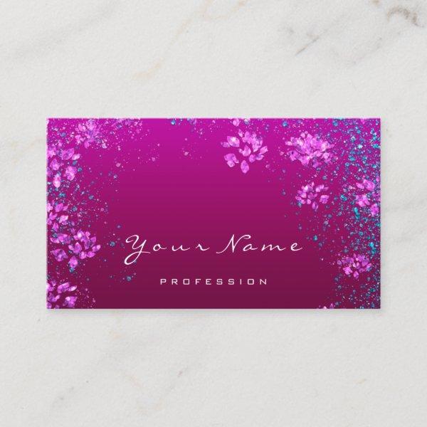 Small Business Beauty Floral QR LOGO Pink
