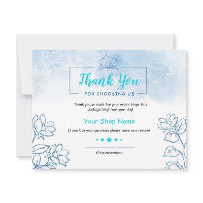 Small Business Thank You Card