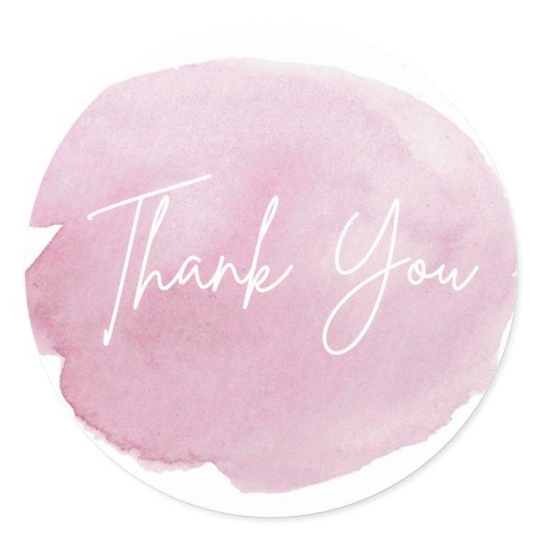 Small Business Thank You Card Sticker