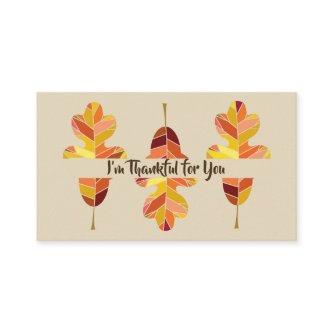 Small Custom Thankful for You Notes w Bible Verse