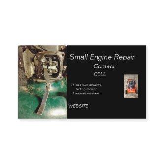 Small engine lawn mower repair