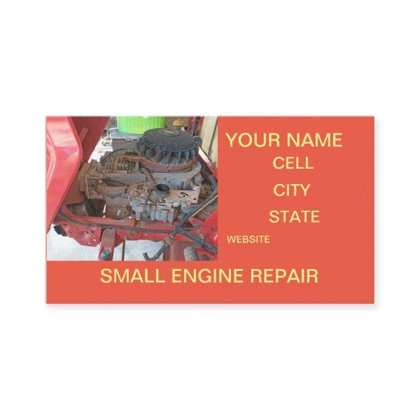 Small Engine Repair Shop