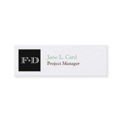 Small thumbnail logo simply chic white brown mini